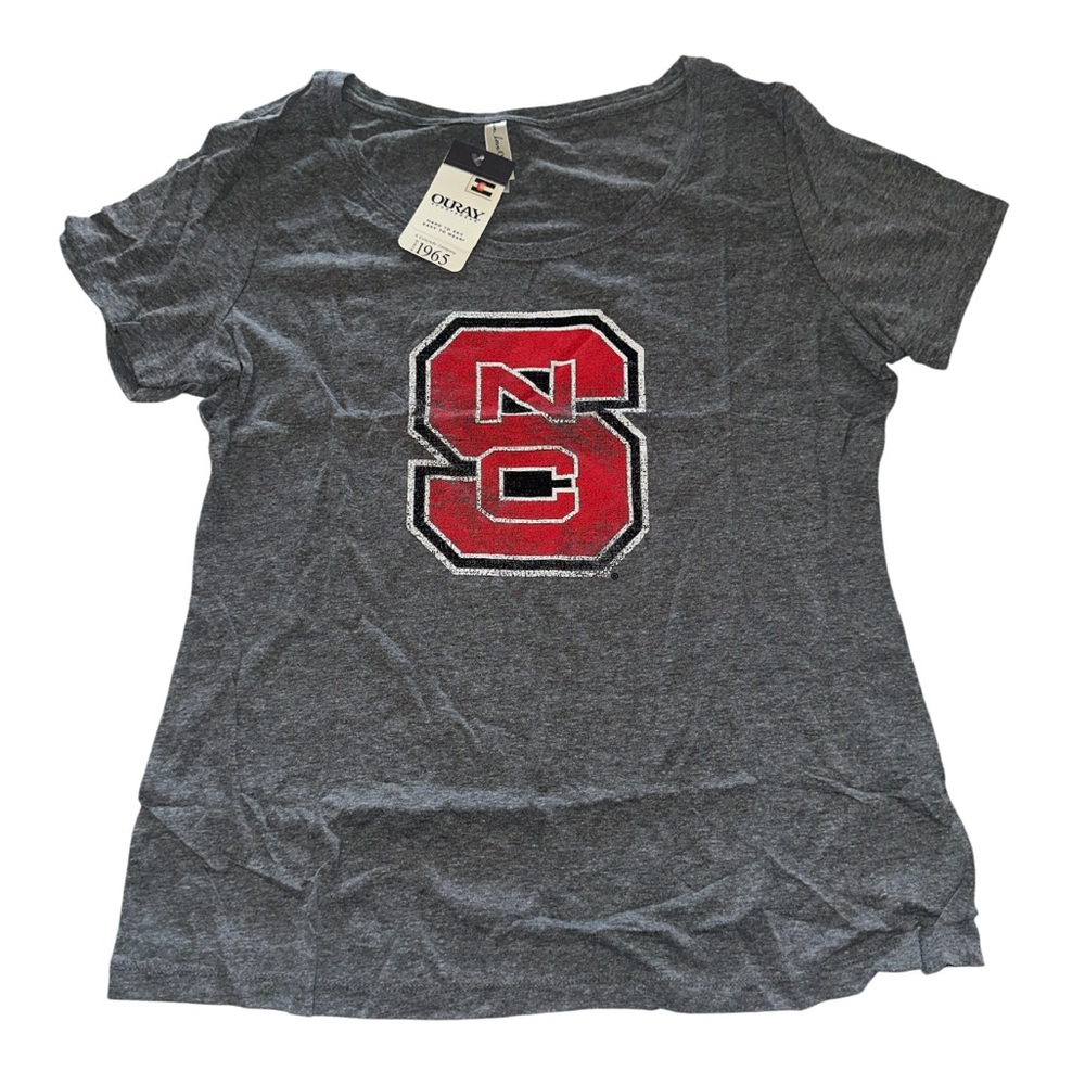 Gray NC Graphic Women's Top